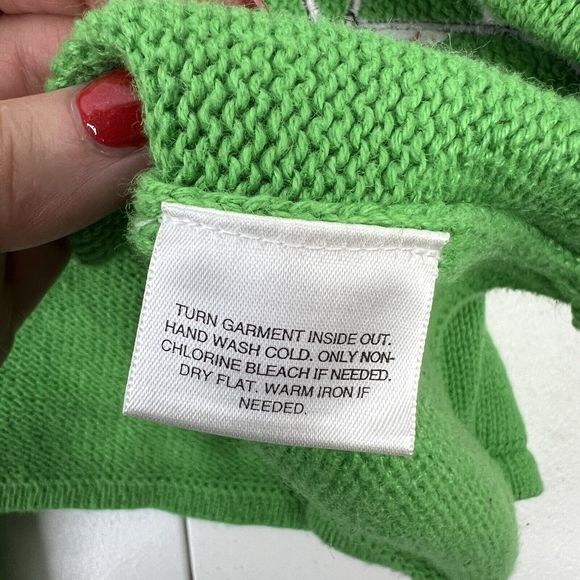 Classic Elements Festive Green Cardigan - Picture 9 of 11